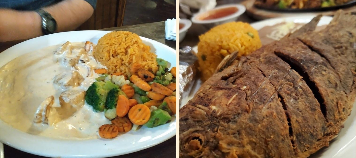 The 1800 Mexican Restaurant Menu